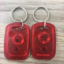 IC+ ID сменных маркеров UID 13,56 МГц сменный с возможностью перезаписи перезаписываемый композитный ключевая цепь брелок двойной чип частоты+ RFID 125 кГц T5577