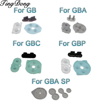 

5sets For GB GBP GBA SP Conductive Rubber Silicone Pads Buttons For GameBoy Color GBC Console