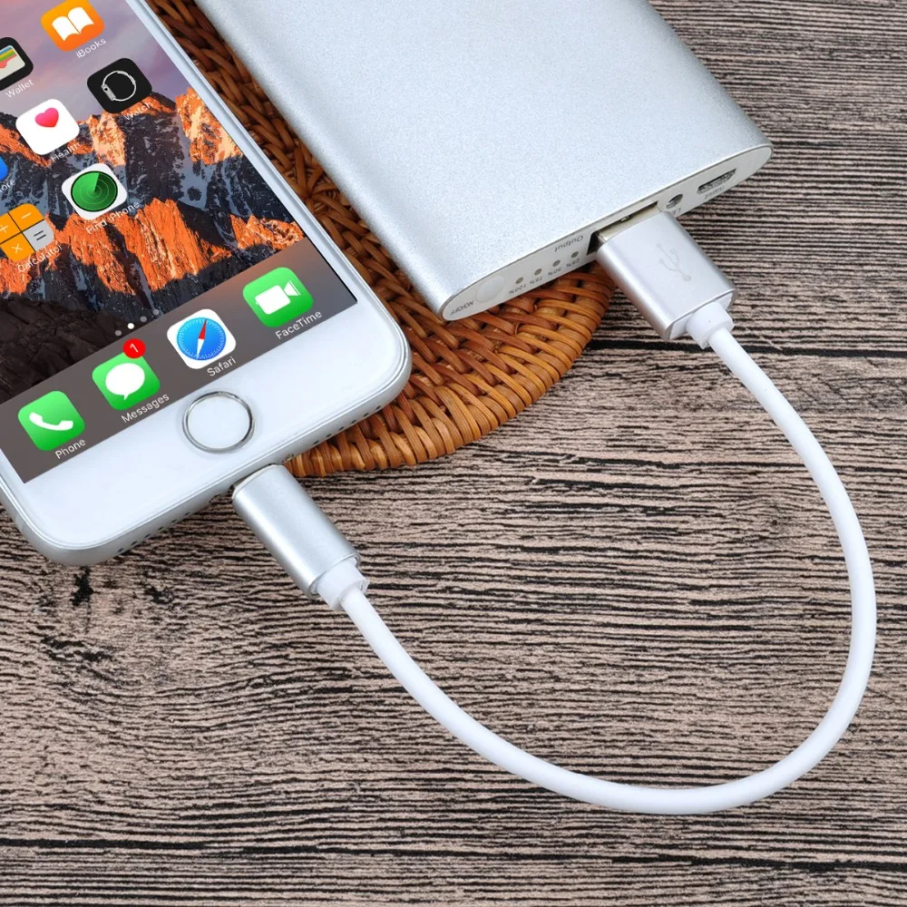 Зарядная Станция Evfun 5 коротких кабелей 25 см Micro USB Тип c для Android iPhone Huawei|Зарядные