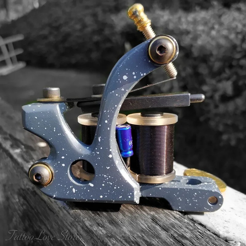 

Professional GL Handmade Coil Tattoo Machine 10 Wrap Power Liner Machine