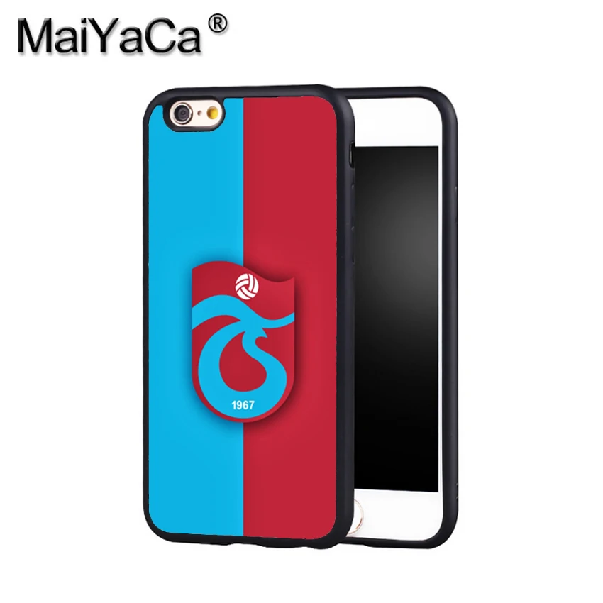Maiyaca Трабзонспор логотип 13 Телефон чехол для iPhone X 8 6 S плюс 7 Plus 5 5S 5C 4S SE мобильного