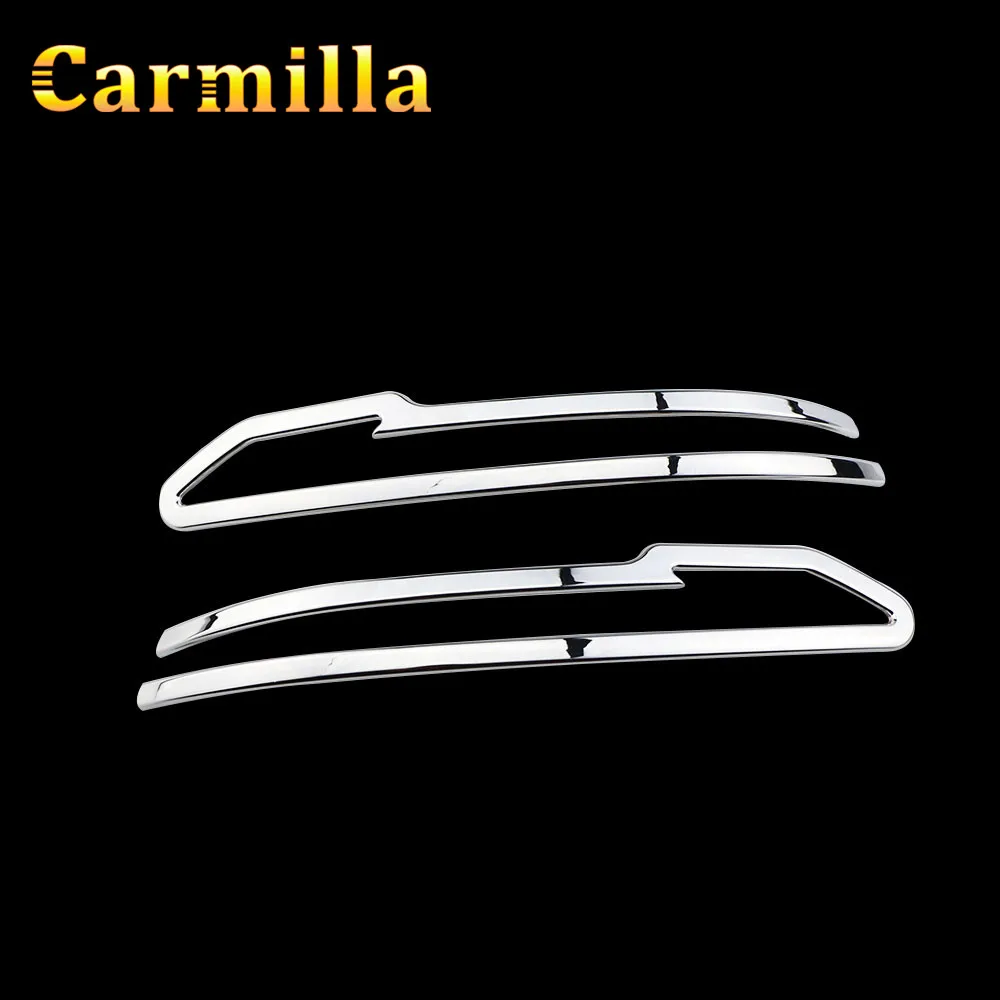 

Carmilla Chrome Rearview Mirror Decoration Trim Cover Rear View Mirror Sticker for Nissan Qashqai J11 2014 - 2017 Car Styling