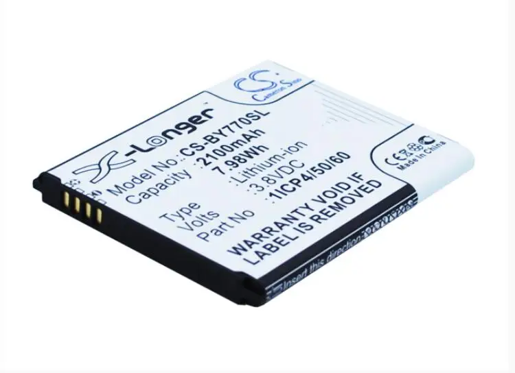Аккумулятор для телефона Cameron Sino 2100 мАч BEURER 952 62 BY77 1ICP4/50/60 210AR|Аккумуляторы