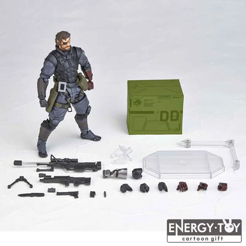 

6" Cartoon Game Metal Gear Solid V The Phantom Pain Venom Snake PVC Action Figure Model toy doll Gift