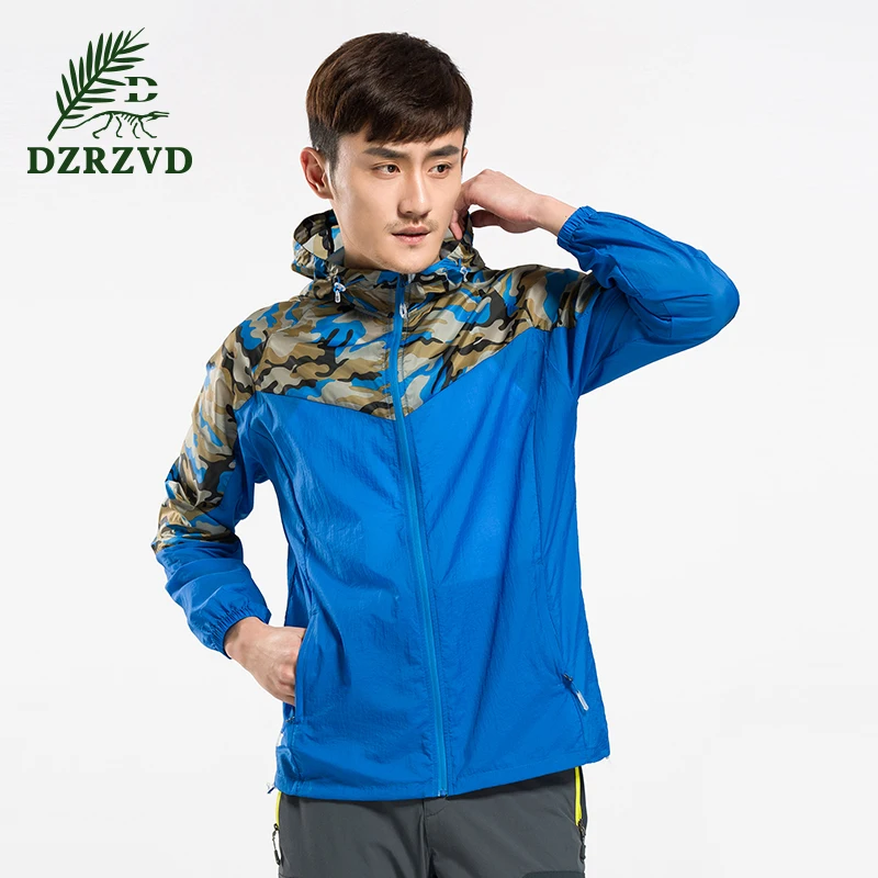 

Summer Outdoor Hiking camouflage Sun Protection Jacket Ultralight Ultra-Thin Cycling Camping Men Quick dry breathable Coat