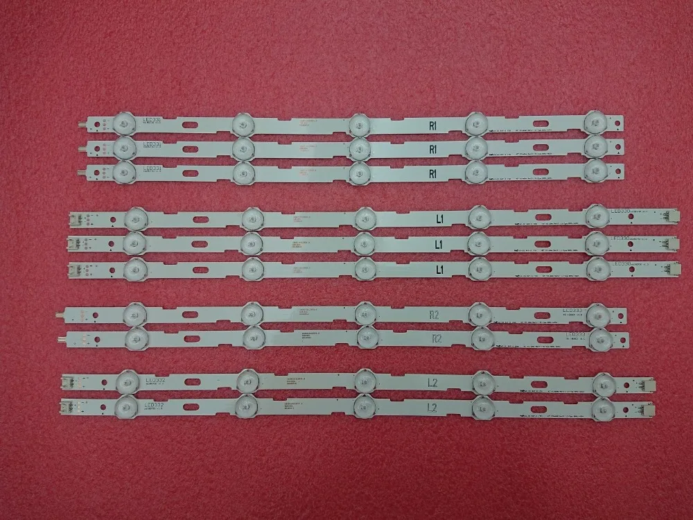 

New kit 10 PCS LED backlight strip Replacement for LG 42LN5200 42"V13 6916L-1402A 6916L-1403A 6916L-1404A 6916L-1405A