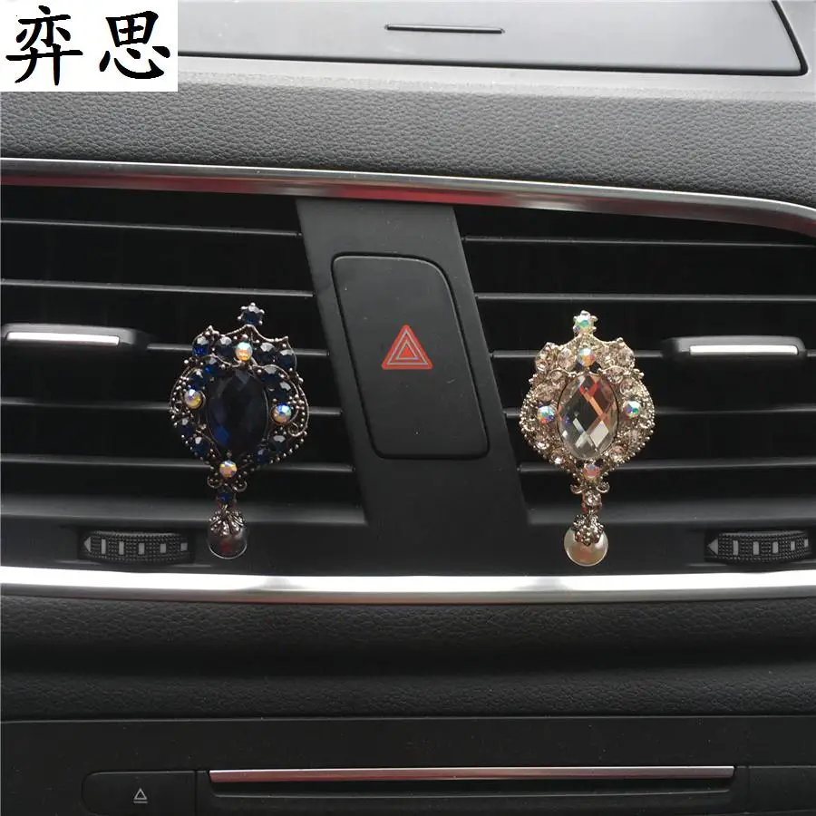 

Ladies car accessories Exquisite metal pendants Automobile styling Perfume clip Air freshener for automobile air conditioner