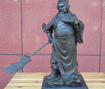

Art Deco Sculpture Guan Yu Bronze Statue