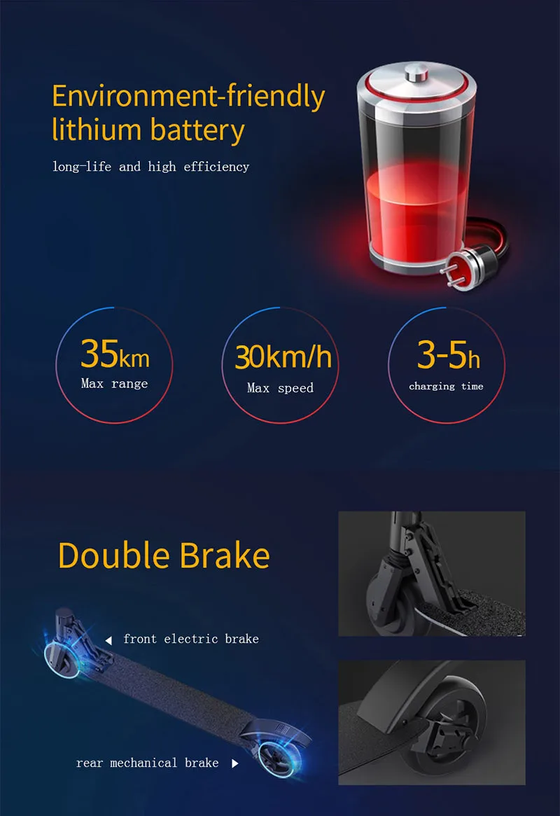 Daibot-Powerful-Electric-Scooter-Two-Wheel-Electric-Scooters-40KM-H-6-Inch-36V-Portable-Folding-Kick (2)