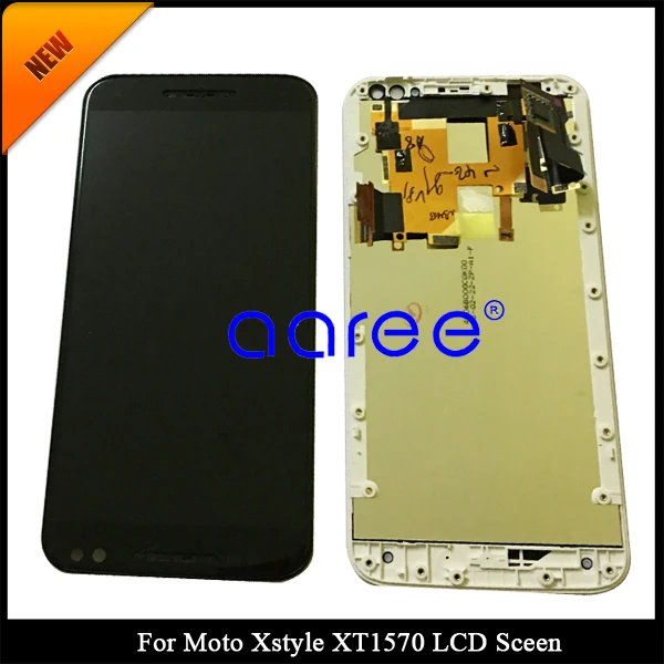 100% протестированный класс AAA для Moto X Style XT1570 ЖК-дисплей лента xstyle X3 XT1572 ЖК-экран