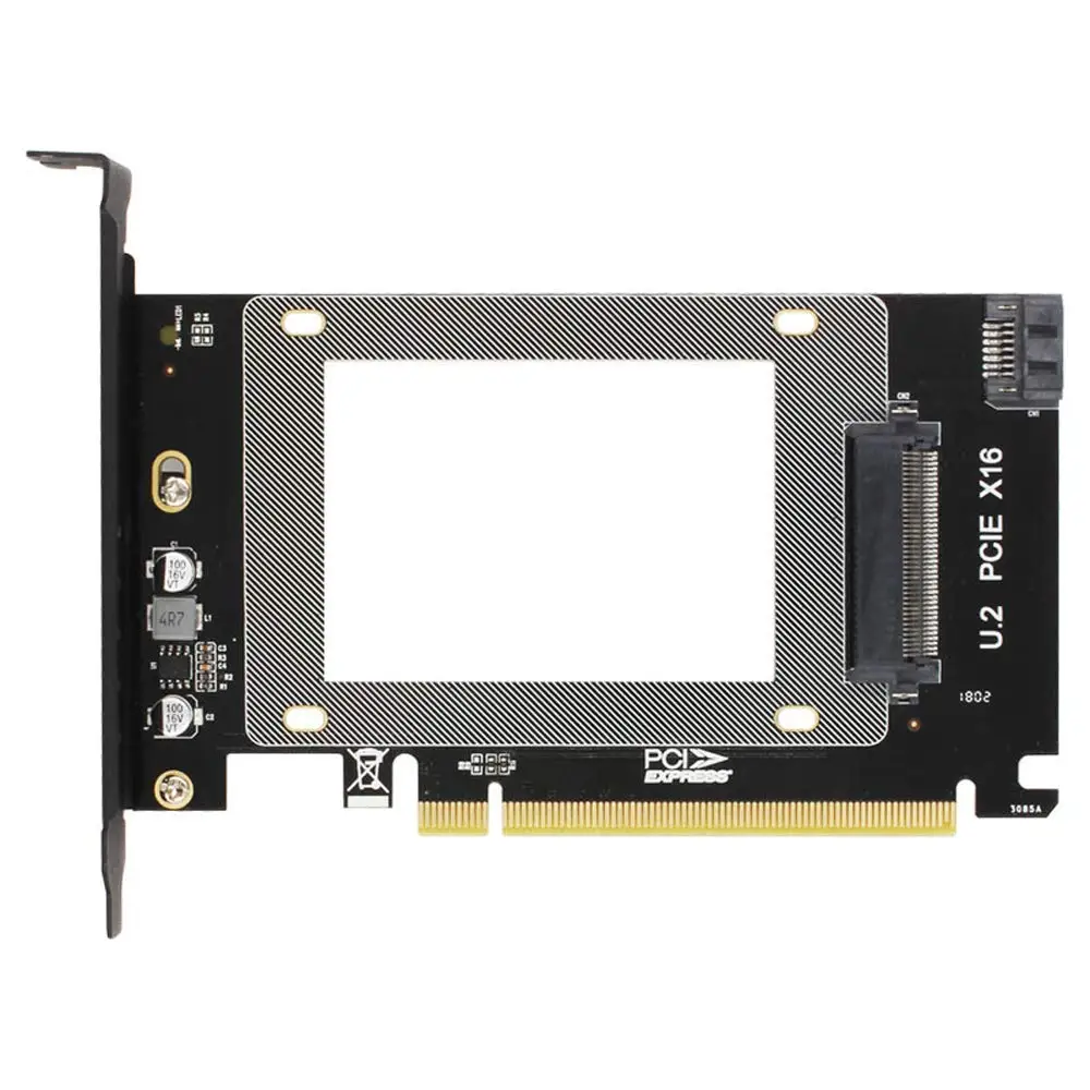 PCI-E Riser 3,0 4X X16 to U.2 SFF-8639 адаптер NVMe PCIe SSD PCI-e to U2 карта M.2 NGFF 2,5 'SSD to PCI-EX16 Intel