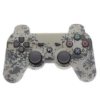 Беспроводной Bluetooth геймпад, джойстик, двойная вибрация, игра для PS3, игра Station 3, геймпад 3, джойстик, геймпад PS3, контроллер - Цвет: Camouflage gray