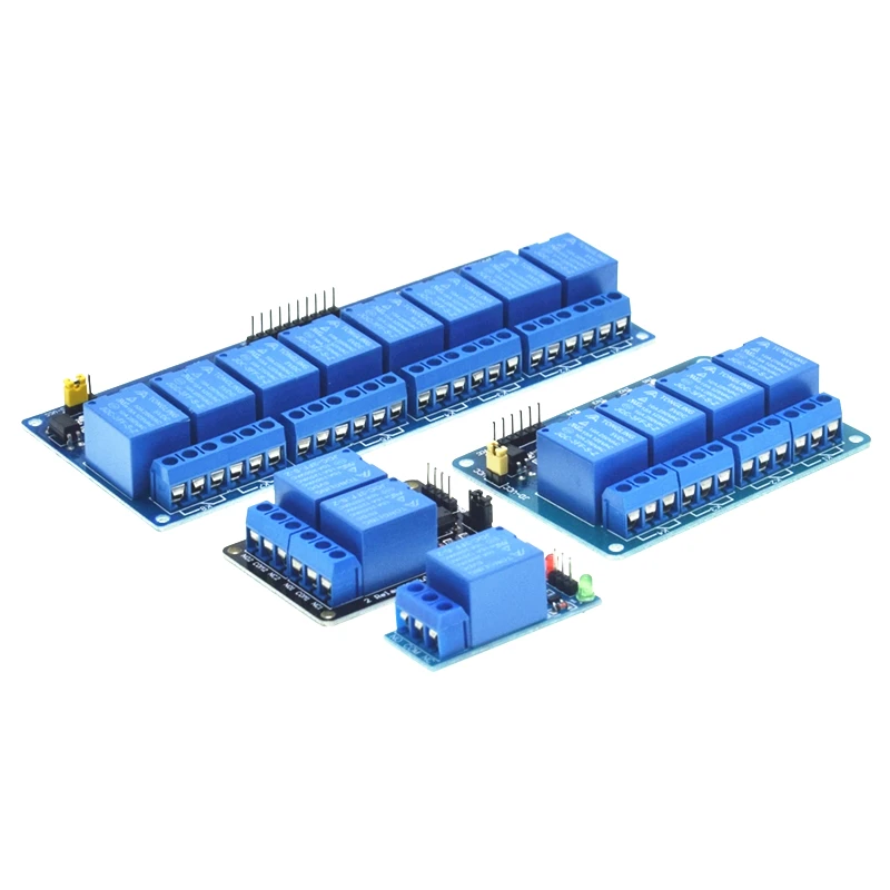 Реле 5 в 1 2 4 8 каналов 5 В релейный модуль с оптроном низкий уровень триггера реле платы расширения для Arduino