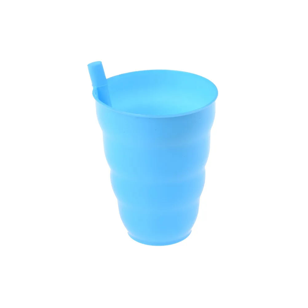 4 шт./партия Дети; Младенцы чашки Sip со встроенной кружка с соломкой напиток домашнего цвета