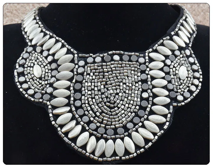 Nations Style Collar Necklaces Multi Colors Plastic Beads Suitable for all clothes match | Украшения и аксессуары