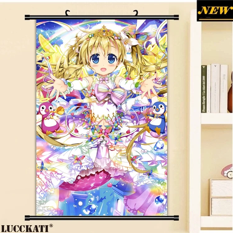

40X60CM Bushiroad Cardfight Vanguard vivid mermaid loli cartoon anime art wall picture mural poster scroll cloth canvas painting