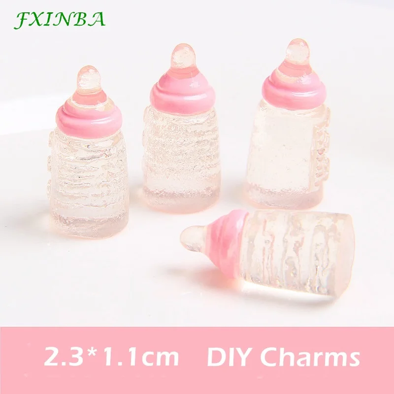 FXINBA 8 шт./лот бутылка для молока DIY Lizun Slime очаровательные принадлежности аксессуары для слизи наполнитель миниатюрный полимерный Пластилин для детей