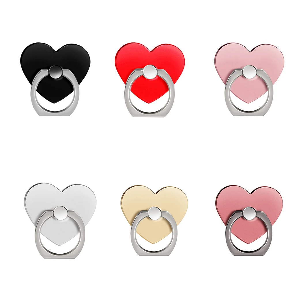 360 Heart Phone Holder Degree Holder For Phone Ring Handset Bracket For Desktop Tablet For Samsung for Huawei for Xiaomi