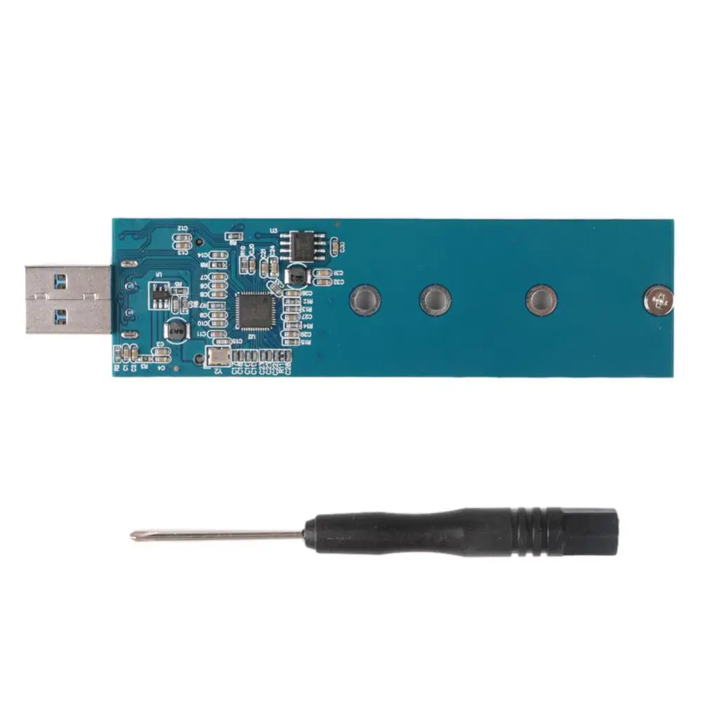Адаптер M.2 на USB ключ B адаптер SSD 3 0 (кабель не требуется) 2280 M2 накопитель конвертер