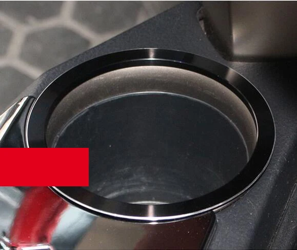 

lsrtw2017 aluminum alloy car cup frame trim for toyota rav4 2013 2014 2015 2016 2017 2018 xa40