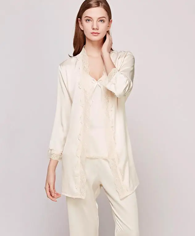 

Satin Pajamas Loungewear Women Sexy Pajama Sets Satin Pyjamas Women