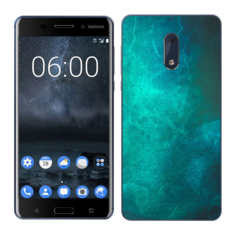 Чехол для Nokia 6 Six, мягкий силиконовый чехол из ТПУ с рисунком Пейзажа для Nokia 6, защитные чехлы обложки для телефонов Nokia6, чехол - Цвет: 09