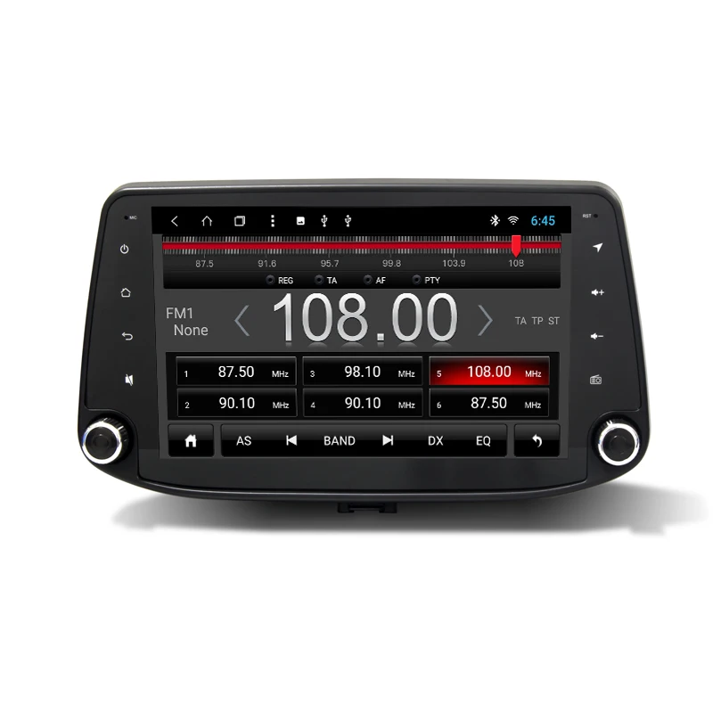 Sale YAZH 1 din Auto Radio Stereo For Hyundai I30 2017 Car GPS Navigation Android 8.1 central multimedia System 9.0 inch auto radio 1