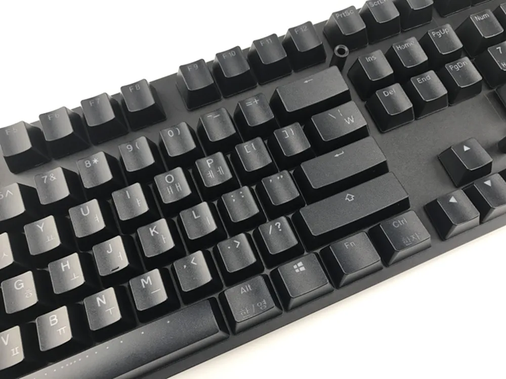 Корейские персонажи 108 клавиш ANSI макет ABS подсветка Keycap OEM профиль для Cherry MX переключатели Механическая игровая клавиатура