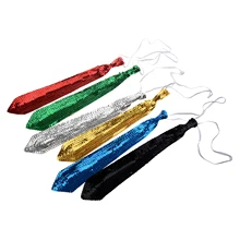 6 PCS Sequined Shiny Children Ties Cosplay Jewelry – Random Color