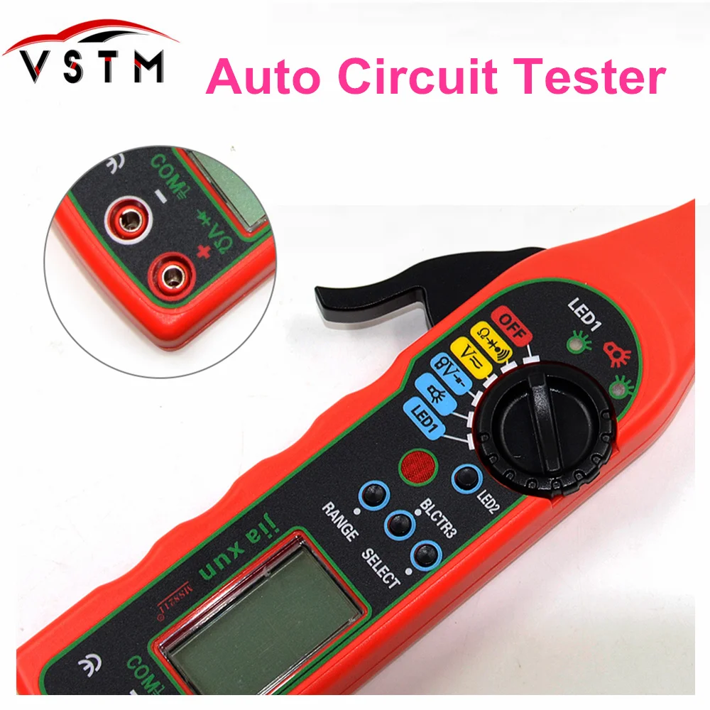 

Newest Power Electric MS8211 Multi-function Auto Circuit Tester Automotive Electrical Multimeter Lamp Car Repair car detector