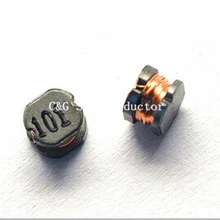 50 шт. CD43 100UH 101 1A SMT SMD мощности индуктора 4.5*4*3.2 мм диод(1uh 2.2uh 3.3uh 4.7uh 5.6uh 6.8uh 10uh 15UH 22UH 33UH 47UH 68UH