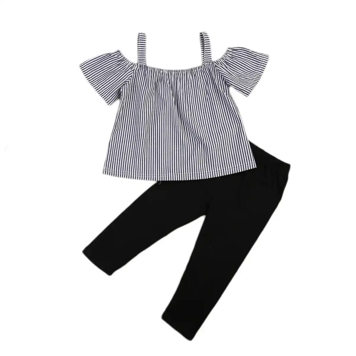 white shirt black pants girl