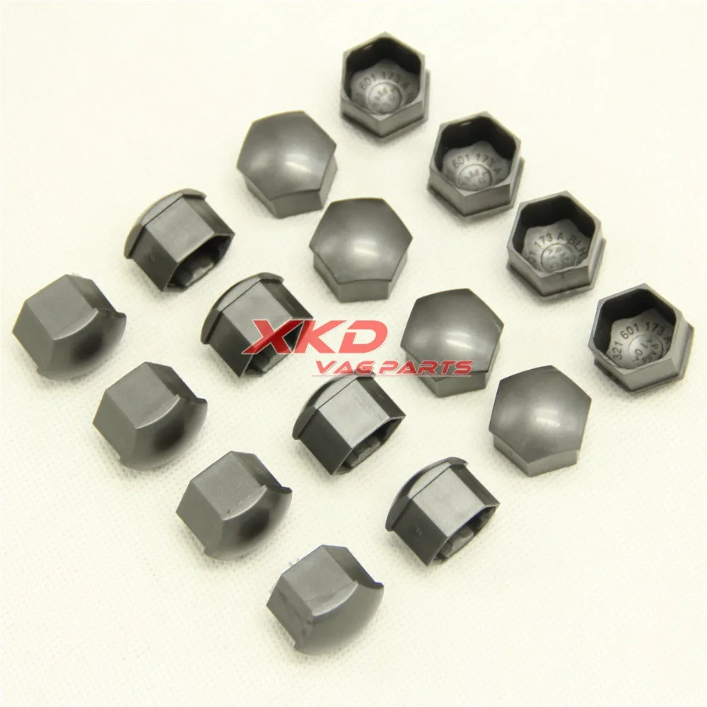 New 16X Wheel Lug Bolt Center Nut Cover caps For VW Jetta Passat Audi
