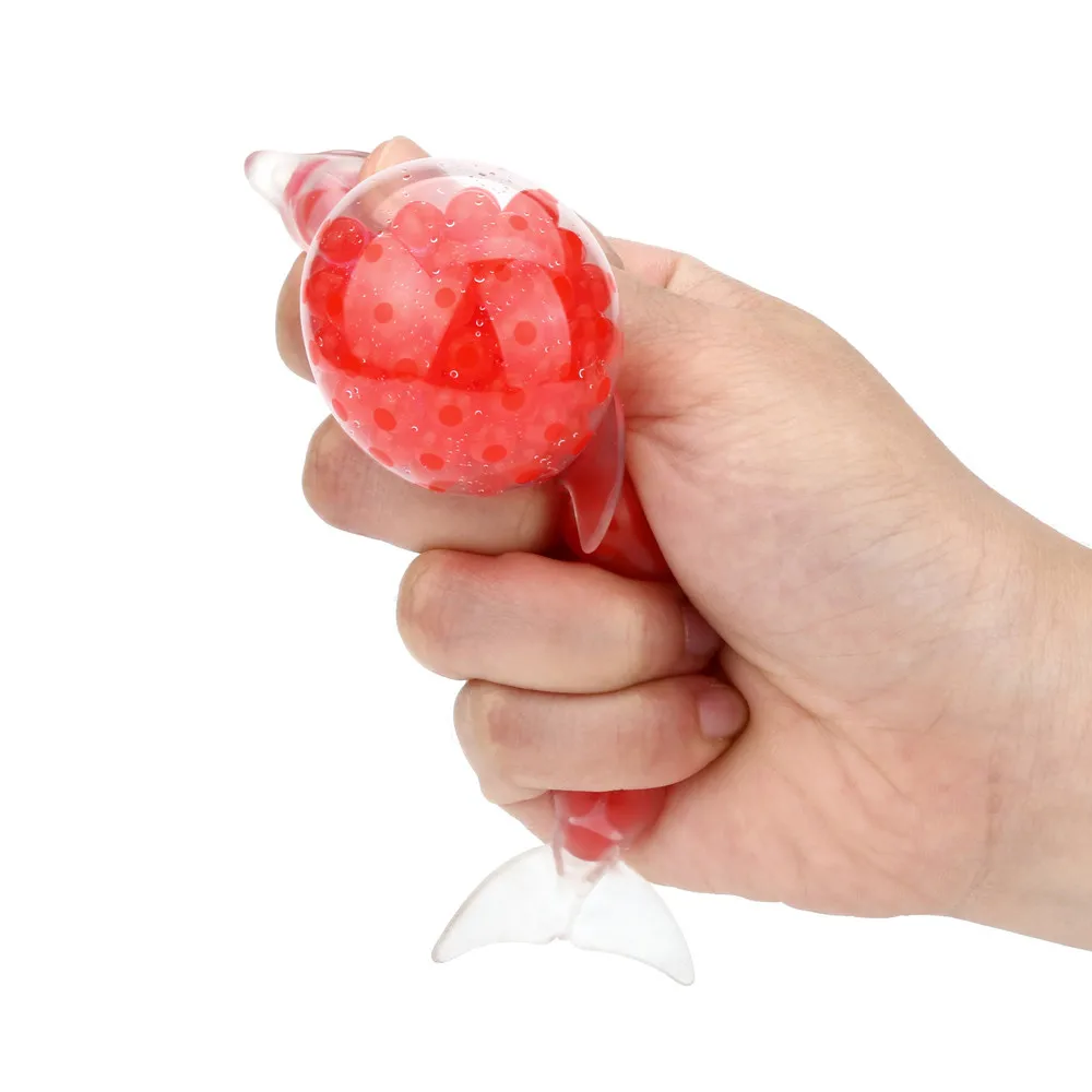 Губчатая Акула-стресс мяч игрушка мобильный телефон ремень податливый, антистрессовые игрушки шар для снятия стресса Антистресс игрушки для детей