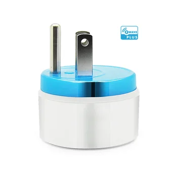 

US Version Z Wave Smart Power Plug Socket for ZWAVE Home Automation Alarm System Compatible with Z-wave 300 500 Series