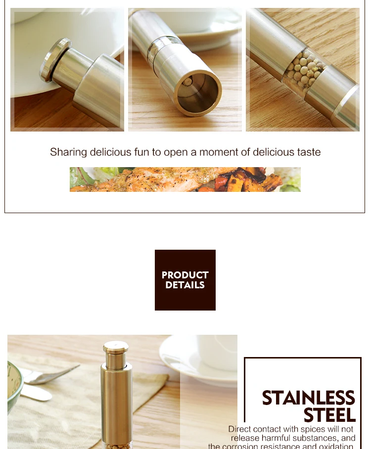 Title 6, Macinapepe 201 per pepe nero con macina in cera...