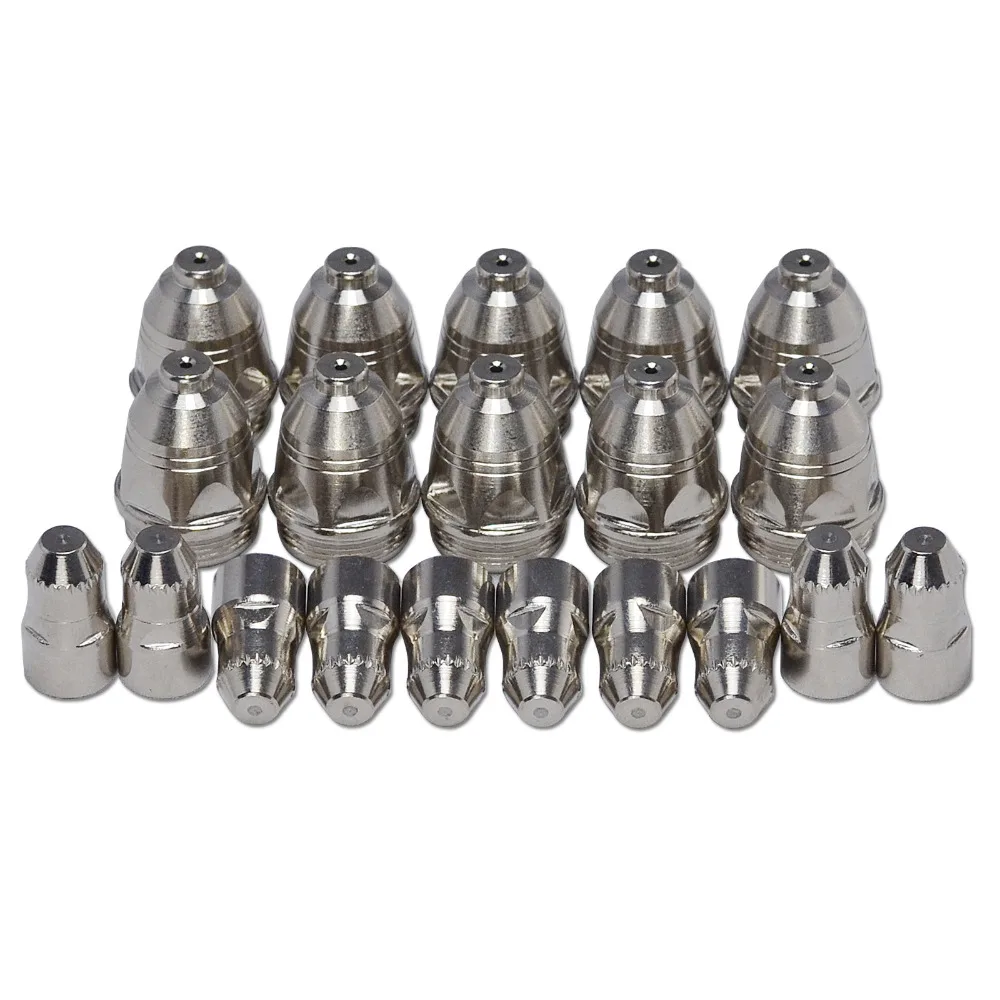 P80 Panasonic Plasma Shield Cups Electrodes Nozzles/Tips 80Amp 1.3mm For Air Plasma Cutting CNC Cutter Torch Consumables 45pcs