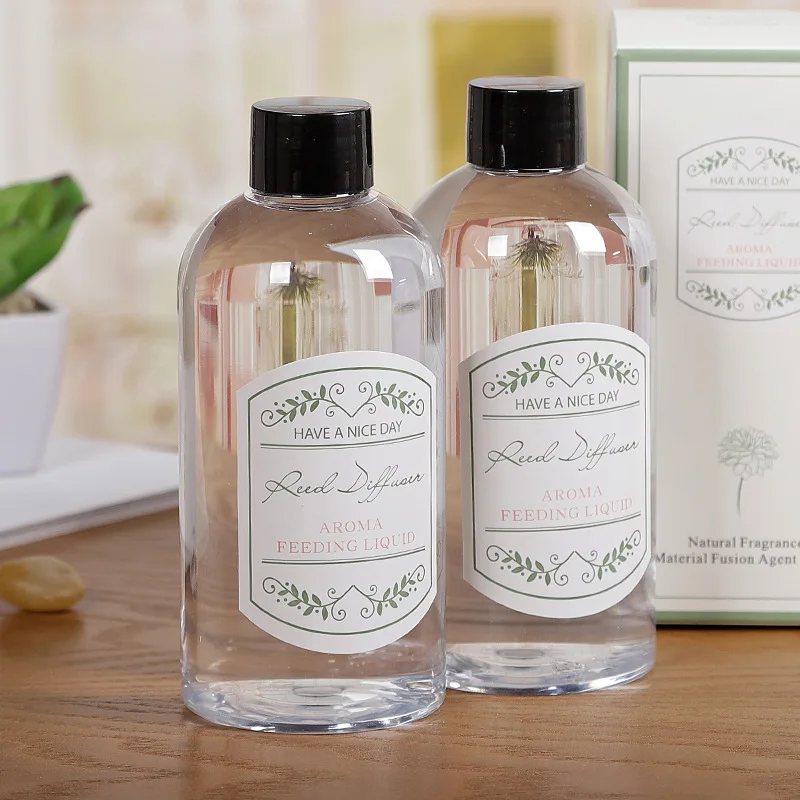 Goedkoop 260 ml Riet Diffuser Refill Rose Jasmijn Lelie Lavendel Sakura Oceaan Gardenia Sandelhout Bos Oranje Citroen Shangri la Hilton