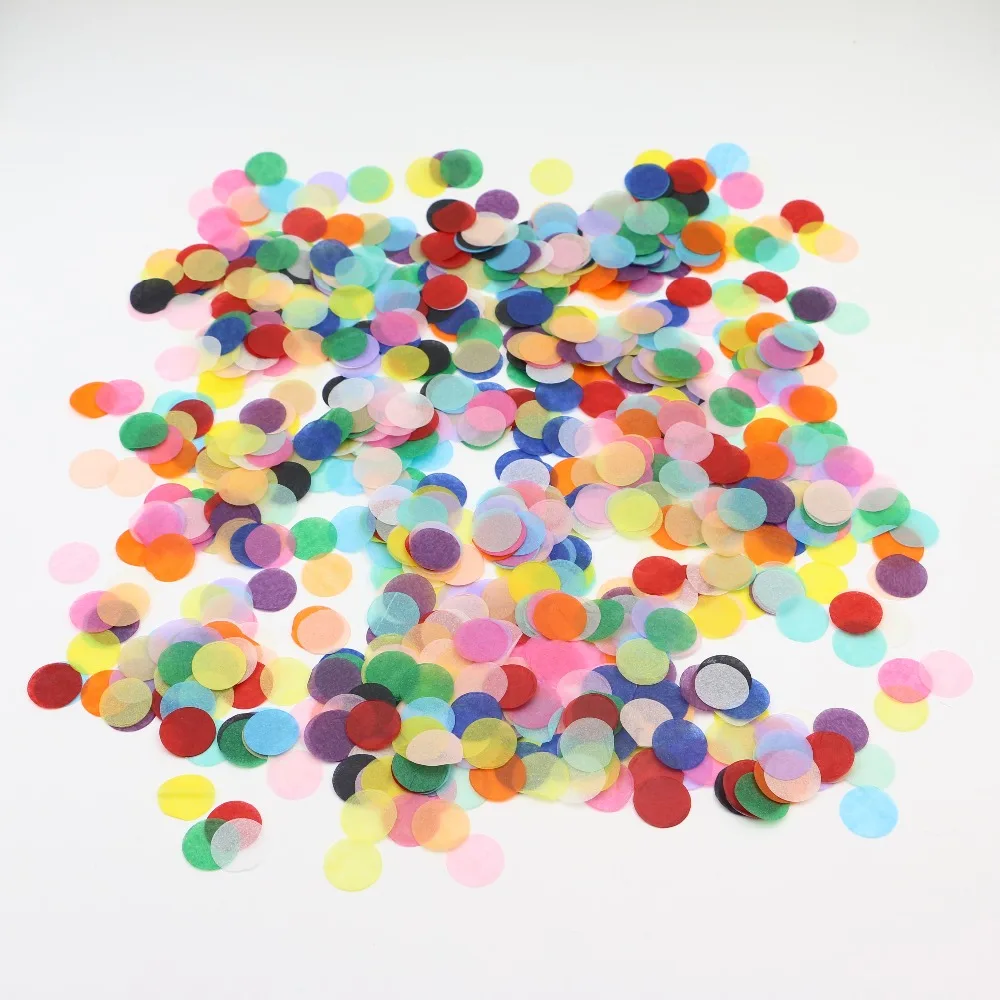 1inch (2.5cm) 80000pcs Birthday Confetti Party Confetti Wedding Push