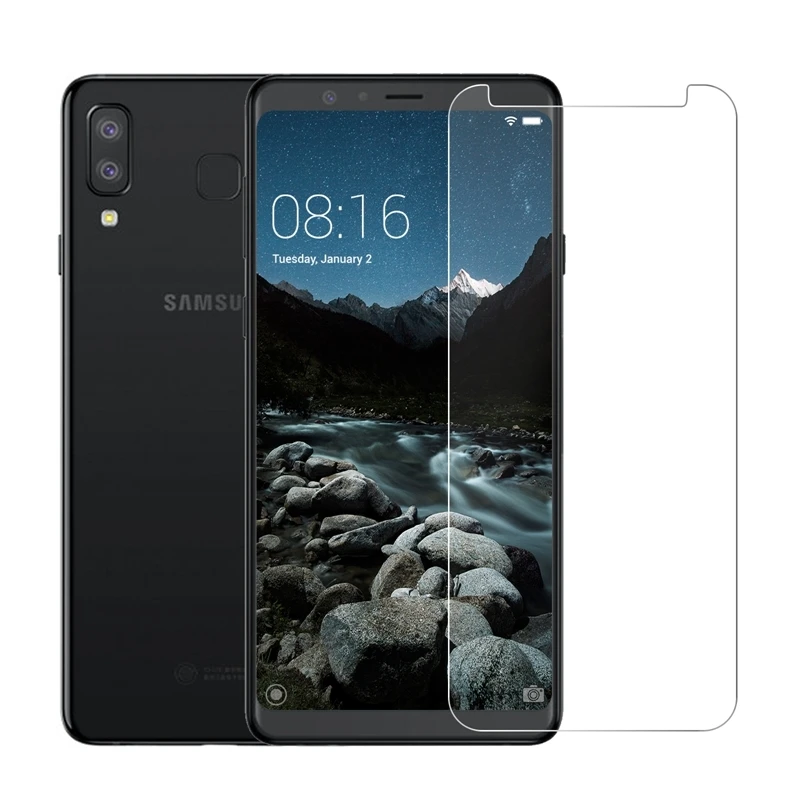 

2.5D 0.26mm 9H Premium Tempered Glass For Samsung Galaxy A8 Star Screen Protector protective film For Samsung Galaxy A8 Star