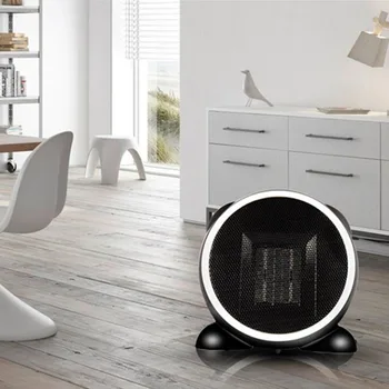 

Electric Heaters Mini Personal Ceramic Space Heater Electric Winter Warmer Fan EU Plug Desktop Electric Heaters For Home Office