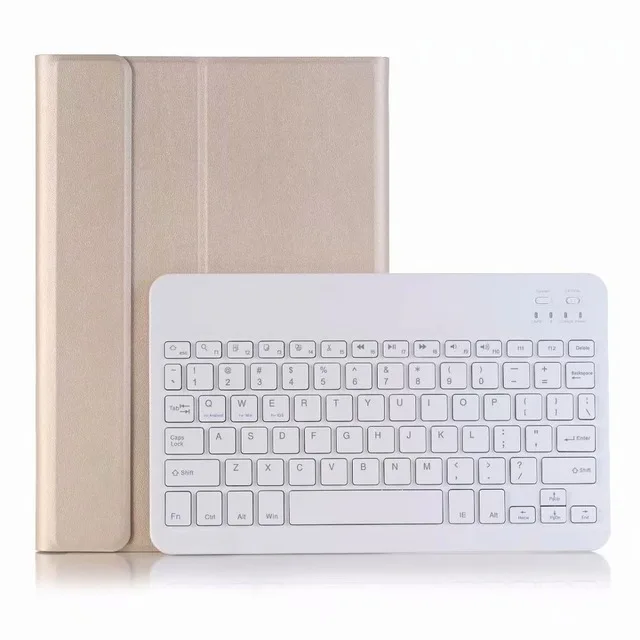 Gold Для huawei MediaPad M5 10,8/10 Pro CMR-AL09 CMR-W09 высококачественный ультра тонкий Съемный беспроводной Bluetooth чехол-клавиатура - Цвет: Gold