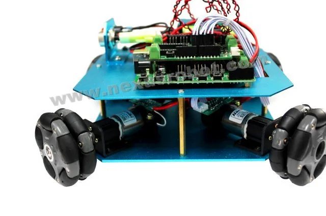 4WD 58 мм Omni колеса Arduino робот Комплект 10020