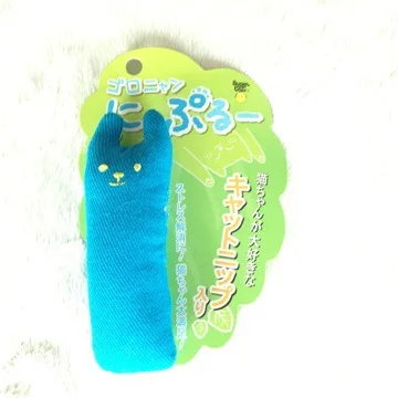 Интерактивная необычная кошачья мята Кот Подушка игрушка Зубы шлифовальные Когти для домашних животных - Цвет: Синий