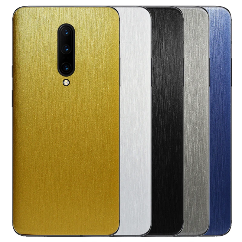 Металлическая наклейка OnePlus 8 Pro для задней панели телефона клейкая пленка 7T 6T 1 + 6