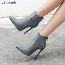 Fashion New Sexy High Heels Women Pointed Toe Ankle Boots Party Platform Pumps Nigh Club Shoes Woman Big Size 42 41 43 wo1808182 цена Fashion New Sexy High Heels Women Pointed Toe Ankle Boots Party Platform Pumps Nigh Club Shoes Woman Big Size 42 41 43 wo1808182 цены онлайн