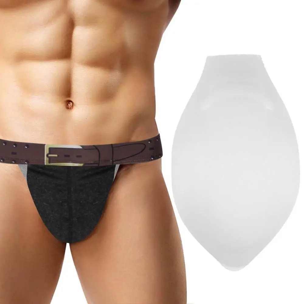 Мужской Защитный Сетчатый бандаж для увеличения пениса, спортивный мешок для пениса, подкладка, нижнее белье, внутренний усилитель, купальные костюмы, защитная накладка для плавания