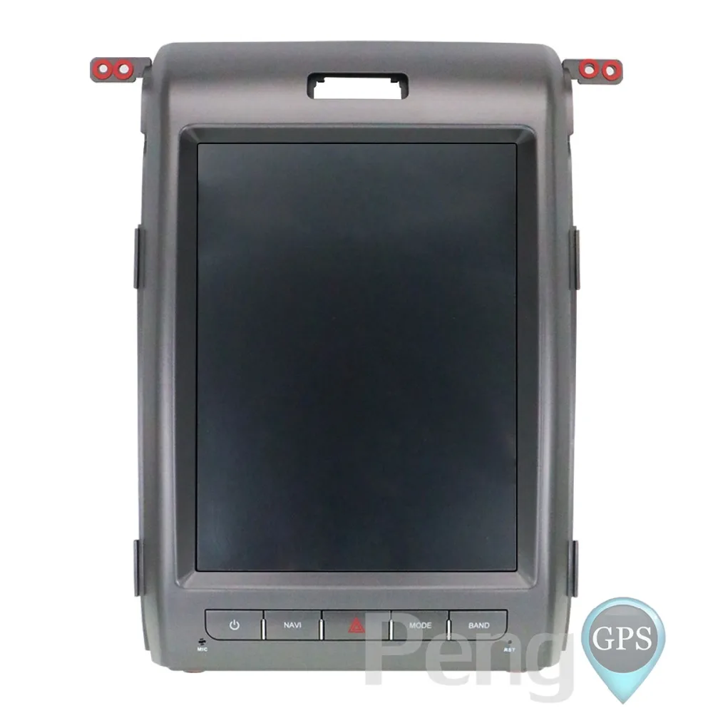 Excellent 2G+64G Android Car GPS Navigation DVD Player Unit for Ford F150 2009-2014 Supports Manual AC Tesla Vertical IPS Screen Headunit 5