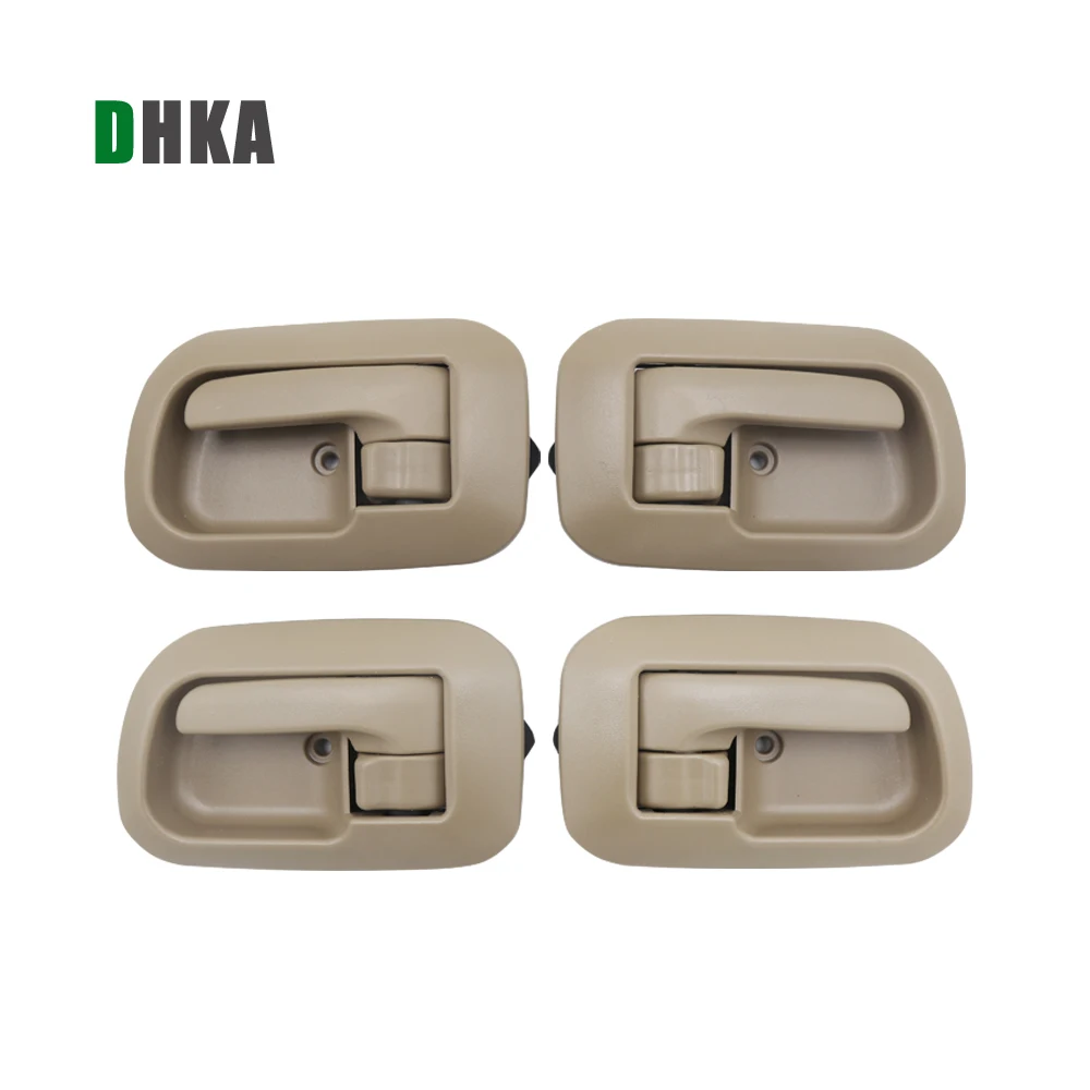 

DHKA INSIDE INTERIOR DOOR HANDLE FOR TOYOTA SIENNA VAN 1998-2003 BEIGE COLOR