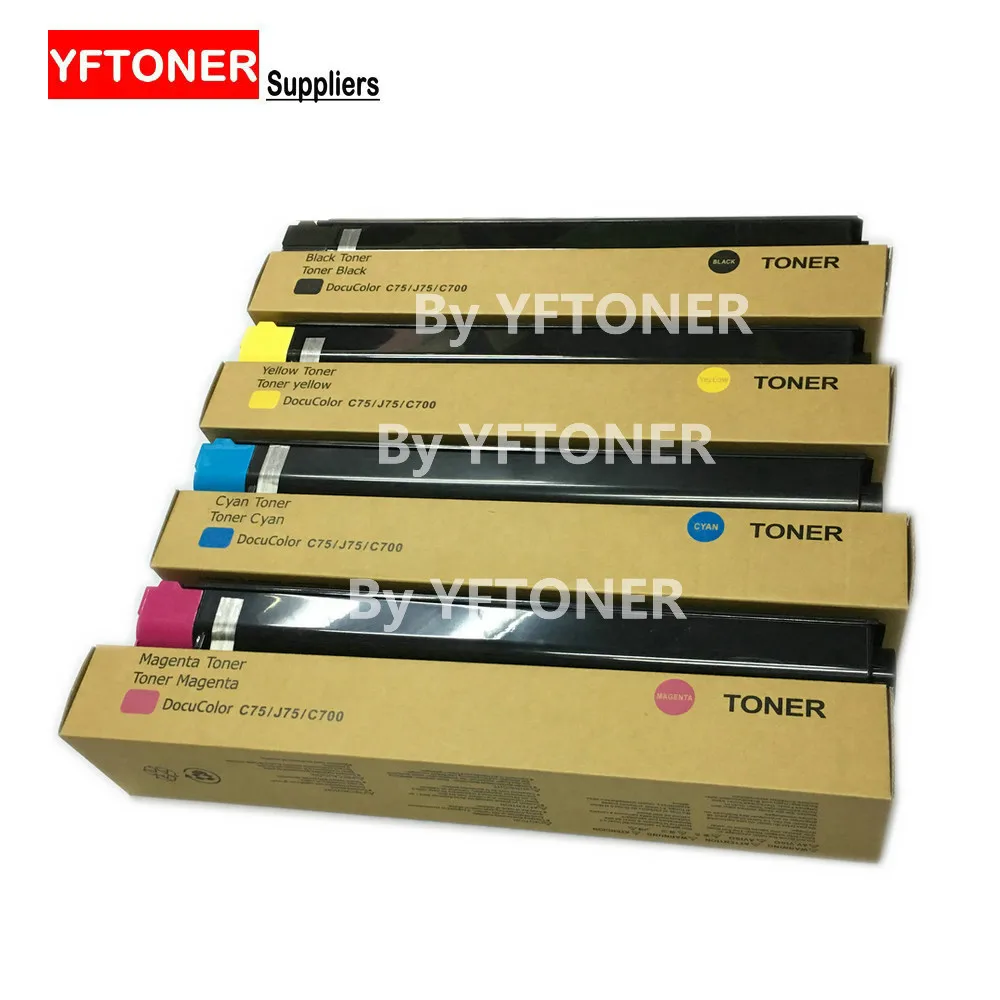 Тонер картридж YFTONER для принтера Xerox 700 700i J75 C75 006R01375 006R01376 006R01377 006R0138|printer toner|toner